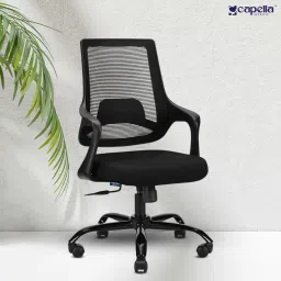 CAPELLA INTERIO™ Valley CP127 Mid Back Office Mesh Ergonomic Chair Mesh Office Adjustable Arm Chair-image-94