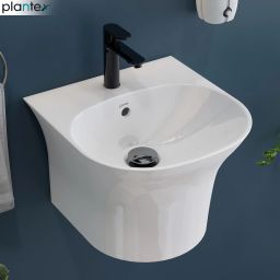 Ceramic Wash Basin/Wall Mounted Wash Basin/Wash Basin Hand Wash (APS-1173-ROMAN) Wall Hung Basin-image-46