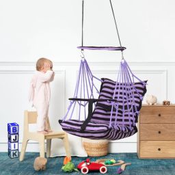Baby Children jula 1-6 Years Old Baby with Safety Belt Swing Chair for Kids Swings-image-85