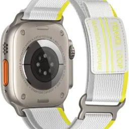 SwapME Trail Loop Nylon Band - Compatible with Apple Watch Ultra 2/Ultra Band 49mm 45mm 44mm 42mm for Men Women, Soft Braided Elastic Weave Sport Strap for iWatch Ultra 2, iWatch Ultra Series SE 9/8/7/6/5/4 Smart Watch Strap-21