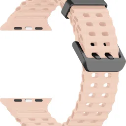 ACM WSM40B40CPK1577 Sliding 44mm 49mm Watch Strap Silicone Sports for Gizmore Gizfit Star Smartwatch Creame Pink Smart Watch Strap-image-14