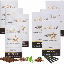 Premium Herbal Cigarettes 100% Nicotine Free Clove & Regular Flavour (80 Stick) Smoking Cessations-image-21