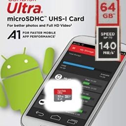 SanDisk SDSQUAB-064G-GN6MN Ultra 64 GB MicroSDXC Class 10 140 MB/sMemory Card Compatible with Camera, Computer, Gaming Console, Mobile, Tablet image 3