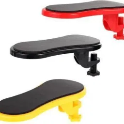 Flipco Adjustable Computer Arm Rest Ergonomic Attachable Computer Table (Multi Colour) Padded Memory Foam mouse Wrist Rest-57