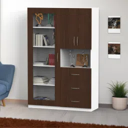 Engineered Wood Close Book Shelf-image-63
