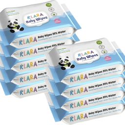 99% Pure Water Baby Wipes with Aloe Vera | Rash-Free & Paraben-Free | Pack of 9-image-88