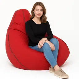 XXXL Teardrop Bean Bag With Bean Filling-33