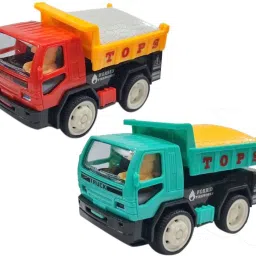 Friction Power Mini Truck Toy Construction Vehicle Dumper Truck with Moving Part-26