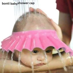 Bonti Baby Shower Cap Kids Shampoo Bath Shower Cap Hair for Kids Head 01-picture-7