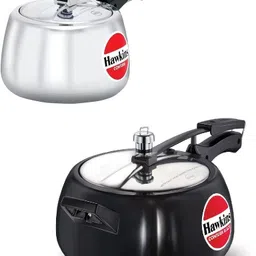 hawkins Pressure Cooker Contura Hard Anodised 5L(CB50), 3L Aluminum(HC30), 3 L, 5 L Pressure Cooker-picture-16