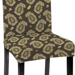 Polycotton Abstract 1 Seater Chair Cover-image-113