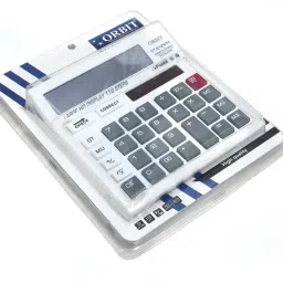 uraheinrich Orbit OT-512 WTC White Electronics Basic Calculator image 2