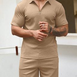 Tshirt Regular Shorts Co-ords Set-image-48