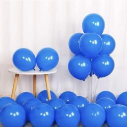 Solid Hd/Latex/Metallic 200 Blue Balloons For Kid's/Adult/ Party/Birthday Decorations Balloon-image-22