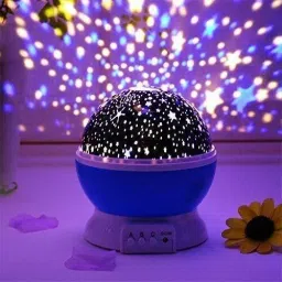Star Master Rotating 360 Degree Moon Night Light Lamp Projector with Colors and USB Cable,Lamp for Kids Room Night Bulb Night Lamp-19