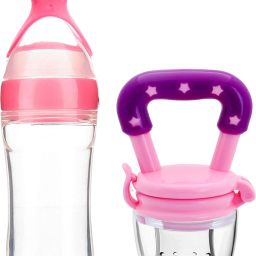 Baby Food Feeding Spoon Ultra Soft Food Grade Silicone - 250 ml-image-21