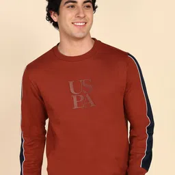 u.s. polo assn. Men Full Sleeve Color Block Sweatshirt-picture-31