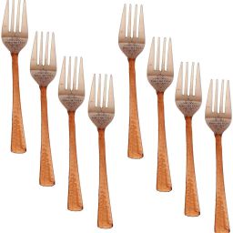 Copper, Steel Dinner Fork Set-25