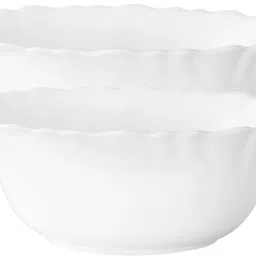Opalware Serving Bowl 1.24 Ltr (Set of 2) Mixing Serving Multipurpose Bowl Microwave Dishwasher Safe-20