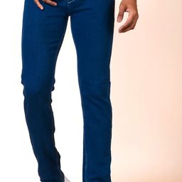 sindon Men Regular Mid Rise Dark Blue Jeans-picture-2