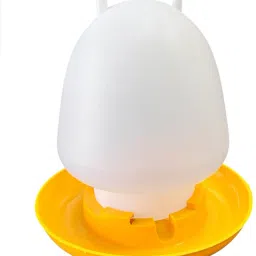 Poultry Drinker Pot|Plastic Drinker Pot|Farming Drinker Pot for All Breeds-1 Ltr Caged Bird Feeder-image-24