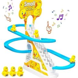 "Small Duck Climbing Stairs Musical Toy"-image-55