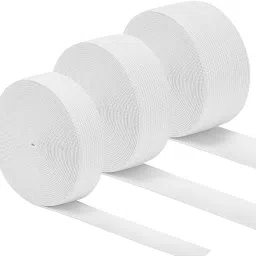 Woven White Elastic-1