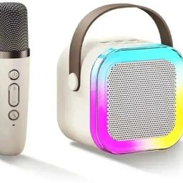 Microphone Wireless Portable Mini Mic Bluetooth Speaker With Mike For Kids-6