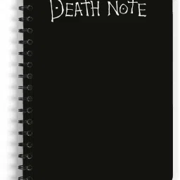 Death Note Anime Sketchbook A5 Notebook Unruled 120 Pages-14