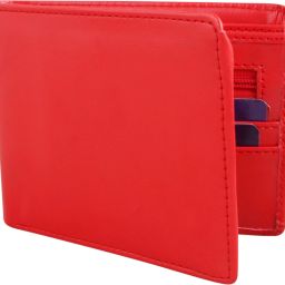 Men & Women Casual, Formal Red Artificial Leather Wallet-image-90