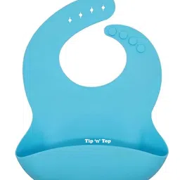 SIlicon Baby Feeding Bibs Reusable and Size Adjustable, WaterProof-image-42