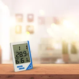 MCP Healthcare KT-908 Digital Room Temperature and Humidity Meter with Multi-Function Display KT-908 Thermometer image 4