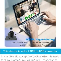 BALRAMA HDMI Video Capture Audio Video Capture Card HDMI Capture Device HDMI to USB 2.0 Combo Set image 2