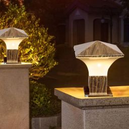 GAU-GOLDEN ANTIQUE PHANTOM GATE LIGHT, PACK OF 2 Gate Light Outdoor Lamp-image-1