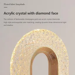 shivtradre Oval Shape Decorative Night Lamp Table Lamp image 4