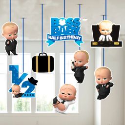 Boss Baby Half Birthday Ceiling Hanging Streamers Kids Theme for Decoration-image-13