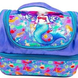 Mermaid Double Decker Cooler Insulated Travel Tiffin Box For Kid & Adult Waterproof Lunch Bag-image-40