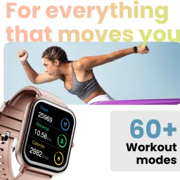 Boult Drift BT Calling HD Display, 140+ Watchfaces, Complete Health Monitoring Smartwatch image 5