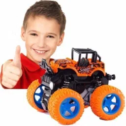 4WD Mini Monster Trucks Friction Powered Cars for Kids Big Rubber Tires-1 Pc-25