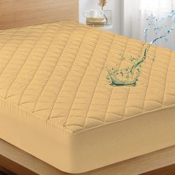 Fitted Double Size Waterproof, Breathable, Stretchable Mattress Cover-image-23