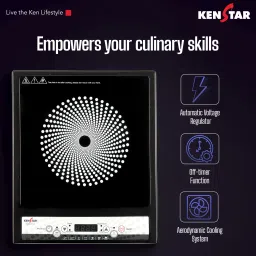 kenstar 1400 W Induction Cooktop Push Button image 3