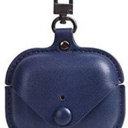 Pouch for boAt Airdopes 161 Cover Leather Storage Bag Earphone Cover with Keychain-13