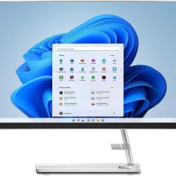 Lenovo IdeaCentre AIO 3 Core i3 (8 GB DDR4/512 GB SSD/Windows 11 Home/23.8 Inch Screen/12th Gen Intel i3 23.8" FHD WVA 3-Side Edgeless All-in-One Desktop) with MS Office-11
