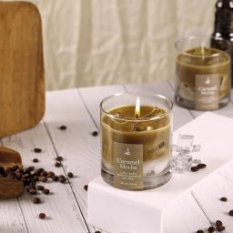 Premium Scented Coffee Jar Candle 35 Hour Burn Time Home Décor Candle-picture-16