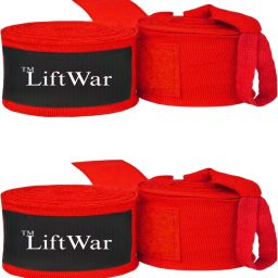 Boxing hand wraps combo 2 pair red Boxing Hand Wrap-image-52