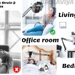 BROLAVIYA Lazy Arm Bracket for Both Mobiles and Mobile Holder image 2