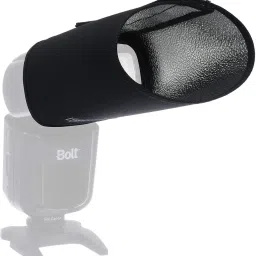 GINNI XP9005002 Portaflex Snoot SWS Modifier/Diffuser, Black/Silver camera Diffuser-28