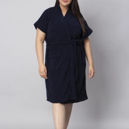 Navy Blue 3XL Bath Robe-image-29