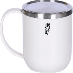 Cupshup Coffee with Steel Lid Plastic Covered Stainless Steel Stainless Steel Coffee Mug-image-40