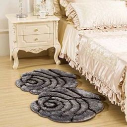 Grey Polyester Area Rug-image-27